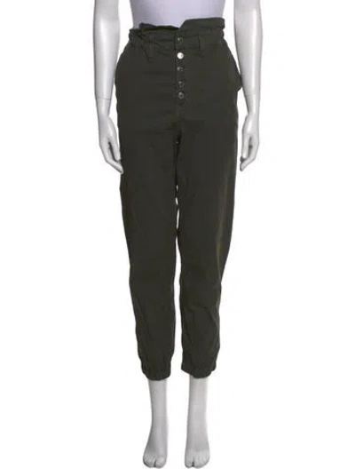 Pre-owned Veronica Beard Skinny Leg Pants In Green