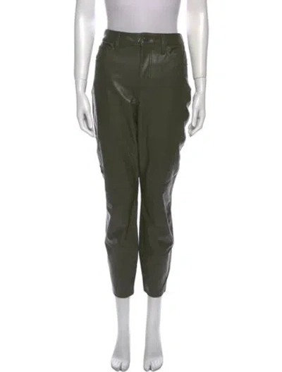 Pre-owned Veronica Beard Skinny Leg Pants In Green