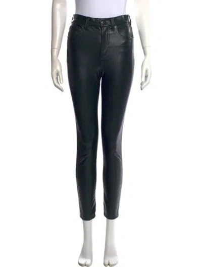 Pre-owned Veronica Beard Skinny Leg Pants In Green
