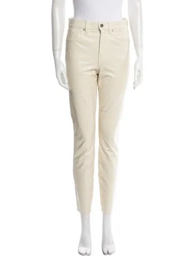 Pre-owned Veronica Beard Skinny Leg Pants In Neutral