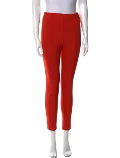 Pre-owned Veronica Beard Skinny Leg Pants In Orange
