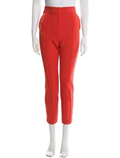 Pre-owned Veronica Beard Skinny Leg Pants In Orange