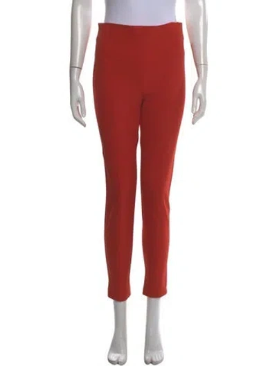 Pre-owned Veronica Beard Skinny Leg Pants In Orange