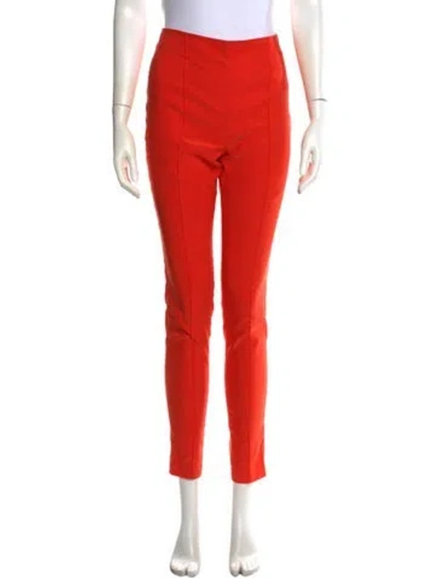 Pre-owned Veronica Beard Skinny Leg Pants In Orange