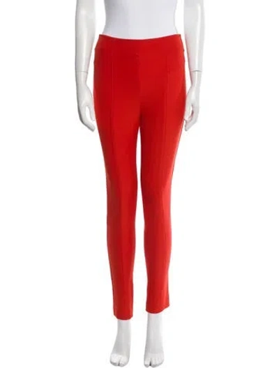 Pre-owned Veronica Beard Skinny Leg Pants W/ Tags In Red