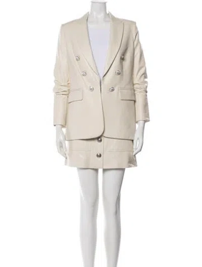 Pre-owned Veronica Beard Skirt Suit In Neutral
