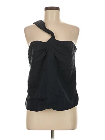 Pre-owned Veronica Beard Sleeveless Blouse In Black