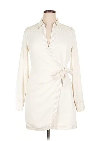 Pre-owned Veronica Beard Sleeveless Blouse In White