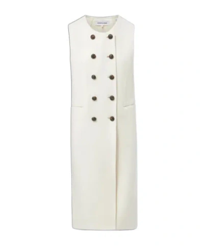 VERONICA BEARD SLEEVELESS LONG VEST