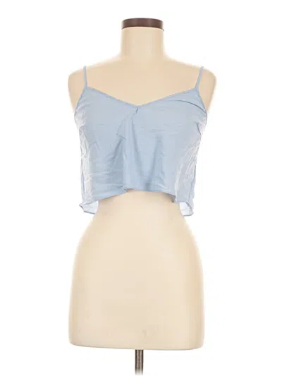 Pre-owned Veronica Beard Sleeveless Top Blue Sweetheart Neckline Tops