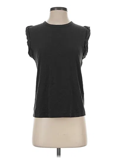 Pre-owned Veronica Beard Sleeveless T-shirt In Gray