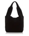 Veronica Beard Sling Suede Shoulder Bag In Black