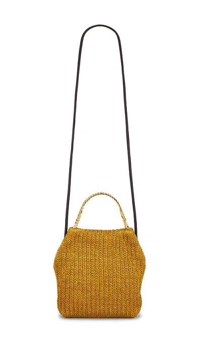 VERONICA BEARD SMALL RAFFIA SLOUCH BAG