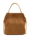 Veronica Beard Small Slouch Metallic Convertible Leather Shoulder Bag In Brown