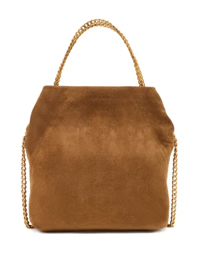Veronica Beard Small Slouch Tote Bag In Brown