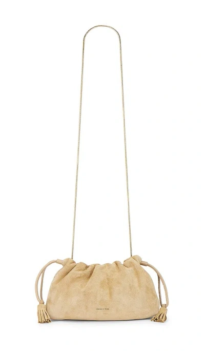 Veronica Beard Small Suede Bag In Brown