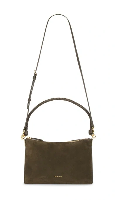 Veronica Beard Small Vida Bag In Green