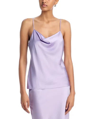 Veronica Beard Sola Top In Soft Lilac