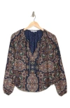 Veronica Beard Solay Top In Multi