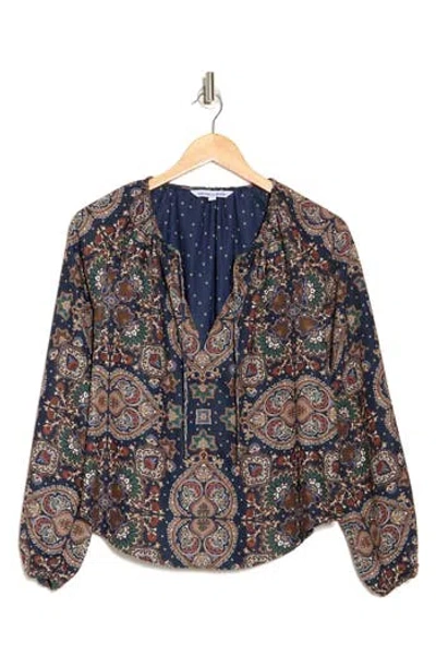 Veronica Beard Solay Top In Multi