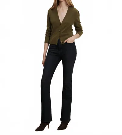 Veronica Beard Solene Cashmere Cardigan In Cypress In Multi