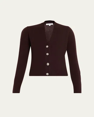 Veronica Beard Solene Cashmere Cardigan In Multi