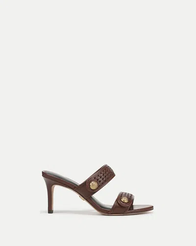 VERONICA BEARD SONA WOVEN HEELED SANDAL