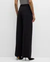 Veronica Beard Sonia Wide-leg Pants In Black