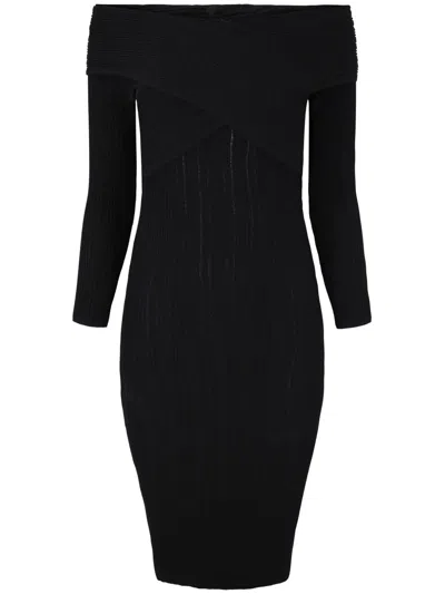 VERONICA BEARD SORAYA OFF-SHOULDER MIDI DRESS