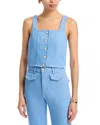 Veronica Beard Spensley Vest In Blue