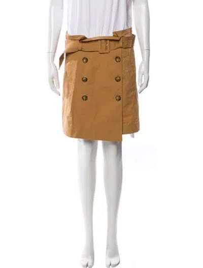 Pre-owned Veronica Beard Square Neckline Mini Dress In White