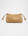 Veronica Beard Stash Small Suede Shoulder Bag In Brown