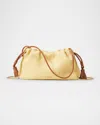 Veronica Beard Stash Small Woven Crossbody Bag In Beigehazelwood