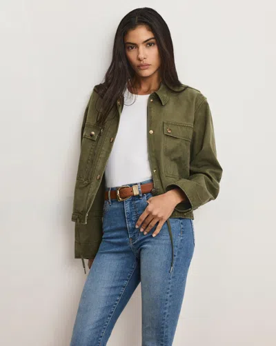 Veronica Beard Stephen Field Jacket In Green