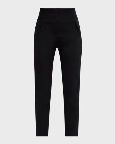 Veronica Beard Stila Ankle Pants In Black