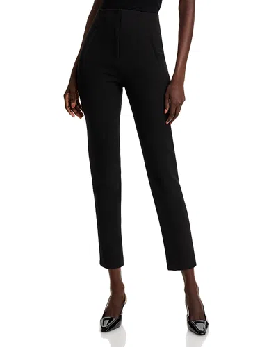 Veronica Beard Stila Straight Pants In Black