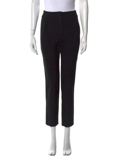 Pre-owned Veronica Beard Straight Leg Pants In Black