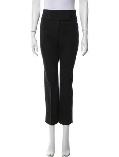 Pre-owned Veronica Beard Straight Leg Pants In Black