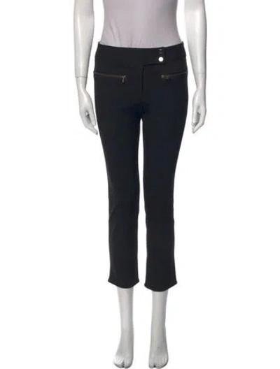 Pre-owned Veronica Beard Straight Leg Pants In Black