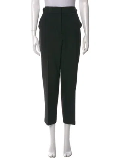 Pre-owned Veronica Beard Straight Leg Pants In Black
