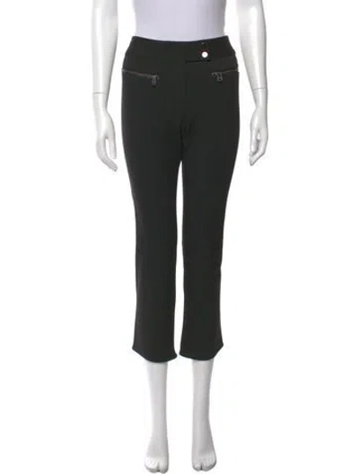 Pre-owned Veronica Beard Straight Leg Pants In Black