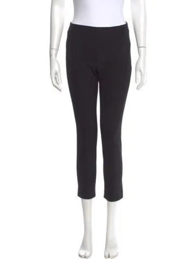 Pre-owned Veronica Beard Straight Leg Pants In Black