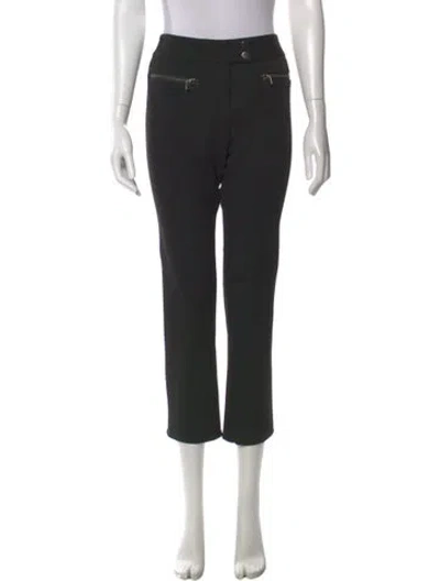 Pre-owned Veronica Beard Straight Leg Pants In Black