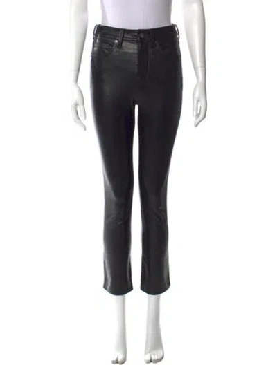 Pre-owned Veronica Beard Straight Leg Pants In Black