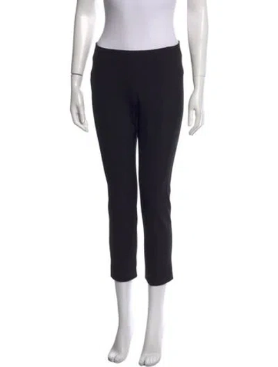 Pre-owned Veronica Beard Straight Leg Pants In Black