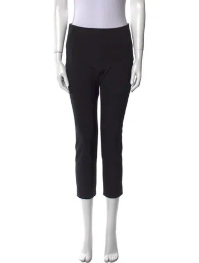 Pre-owned Veronica Beard Straight Leg Pants In Black