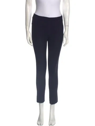 Pre-owned Veronica Beard Straight Leg Pants In Black