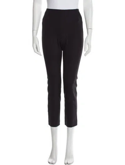 Pre-owned Veronica Beard Straight Leg Pants In Black