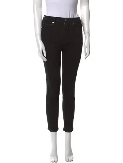 Pre-owned Veronica Beard Straight Leg Pants In Black
