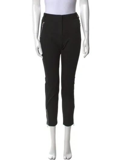 Pre-owned Veronica Beard Straight Leg Pants In Black